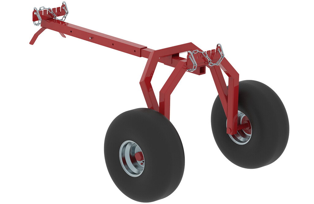 Baumstamm-Transportanhänger für Quad & ATV