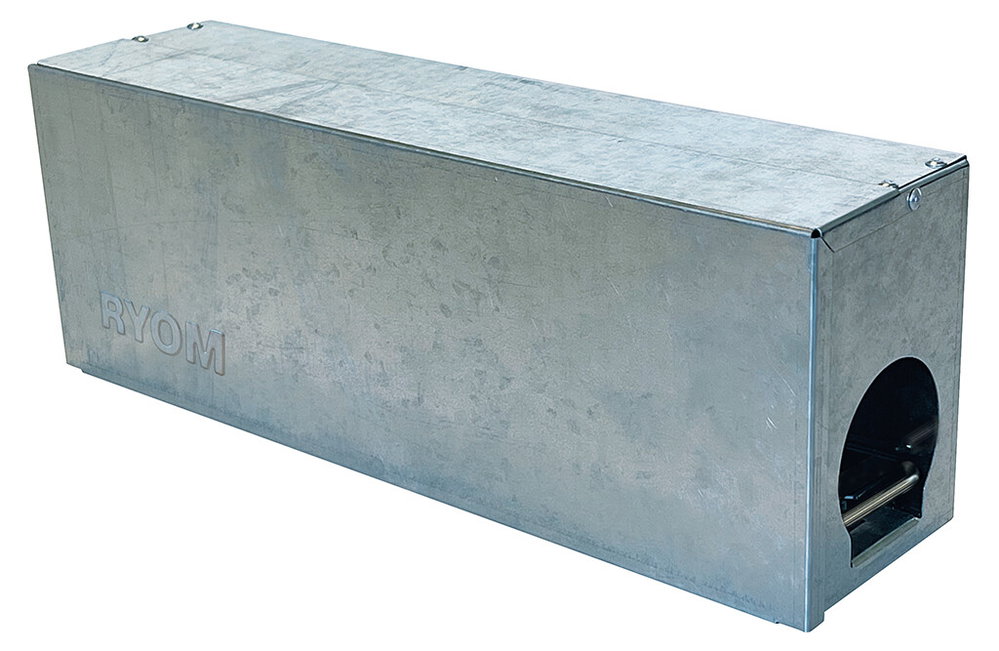 Tunnelbox Rattenfalle mit zwei Fallen