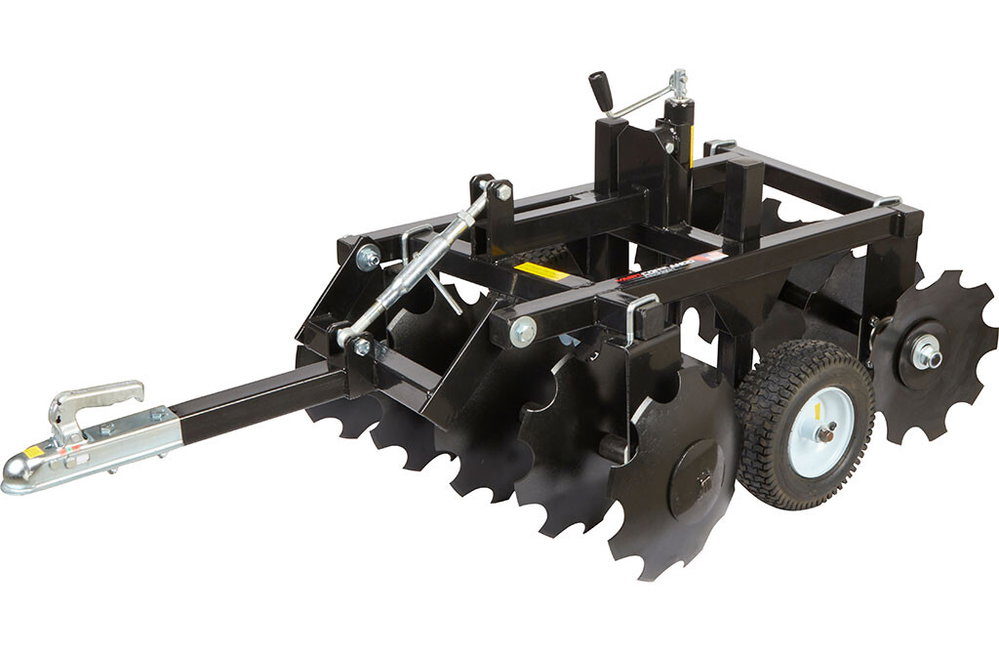 Scheibenegge 83cm für Quad, ATV & Rasentraktor | Agriquad