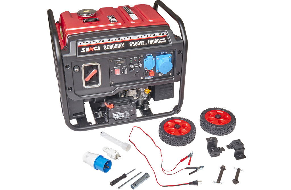 Senci Benzin-Generator, SC6500I-YB, 6,4 kW