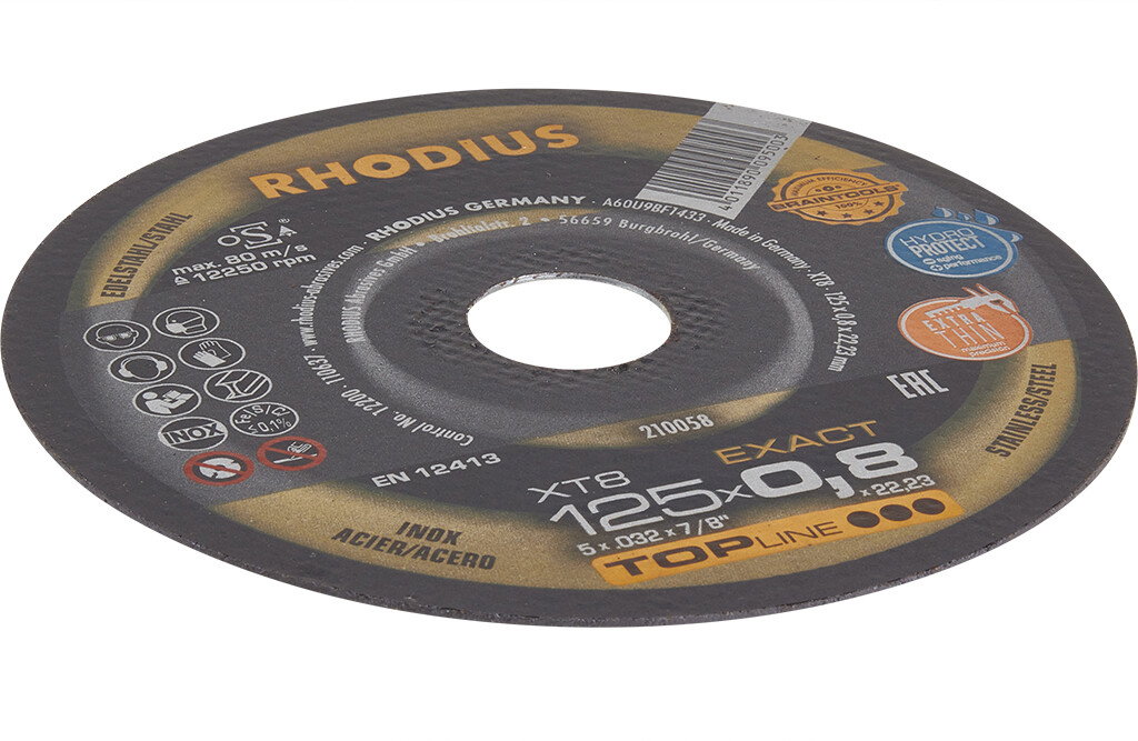 Rhodius Trennscheiben, 125x0,8 - 50 Stück