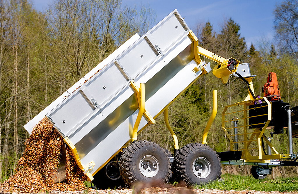Rückewagen IB1200, mit Kugelkupplung, 1200 kg
