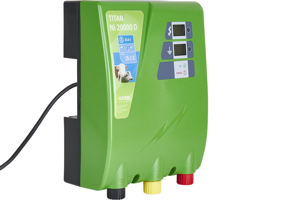 Kerbl Titan Ni 20000 D Weidezaungerät, 230V, 20/14,5 J