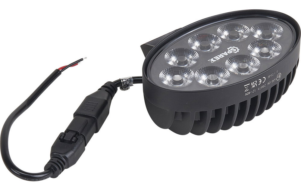 Arbeitsscheinwerfer, oval - 32 LED