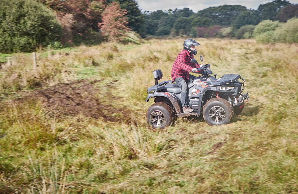 Linhai Promax Quad 500-2D EFI 4x4, T3b Straßenzulassung