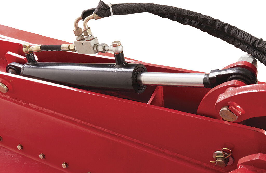 Böschungsmulcher mit Ausleger, 220cm, 20x Hammerschlegel, inkl. Zapfwelle