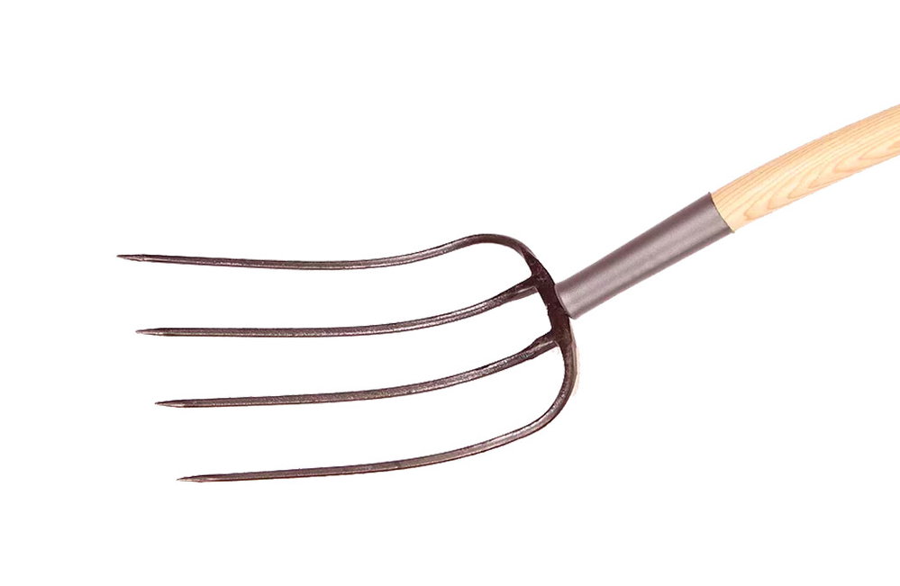 Dunggabel 4 Zinken mit 122cm Eschenholzstiel