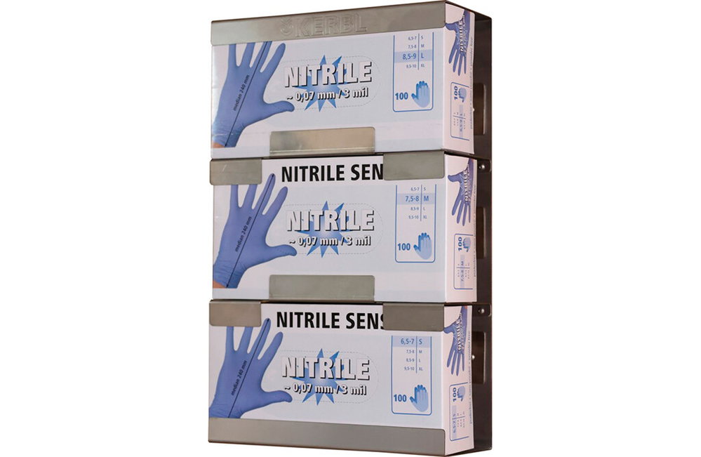 Handschuhständer für 3 Boxen