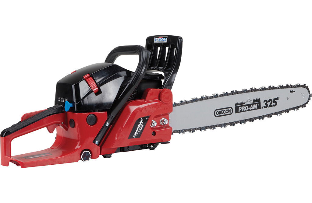 Motorsäge, Kettensäge mit 50cm Oregon Schwert, 61,5 ccm