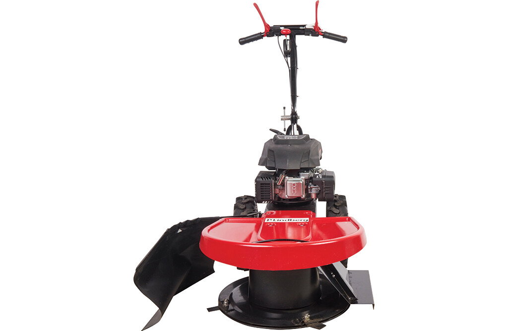 Benzin Hochgrasmäher 58 cm, Kreiselmäher mit 4x Wendemessern