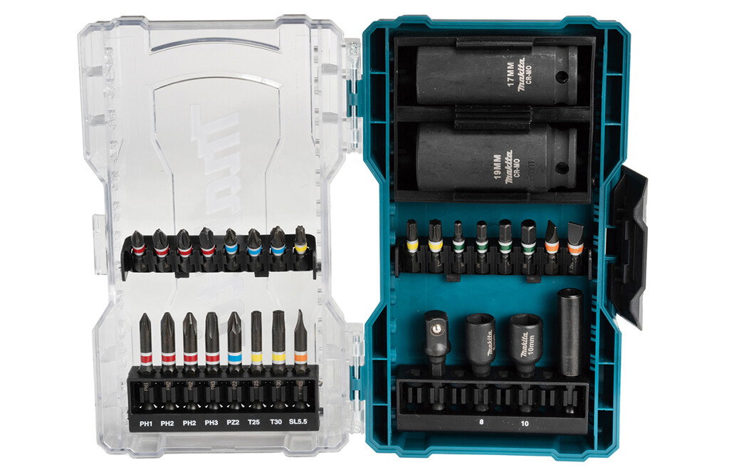 Makita E-07060 Schlagschrauber Bits und Steckschlüssel