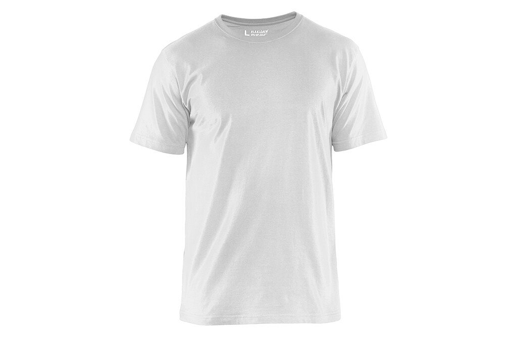 Blåkläder T-Shirt Baumwolle, weiß