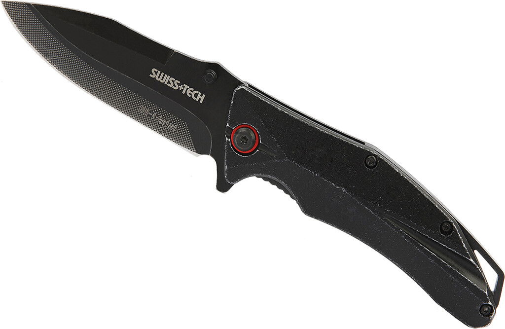 Swiss Tech Taschenmesser mit Aluminiumgriff