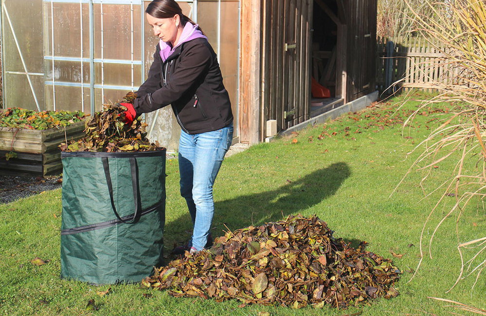 Gartenabfallsack, Laubsack, Pop-up Gartensack 160 Liter