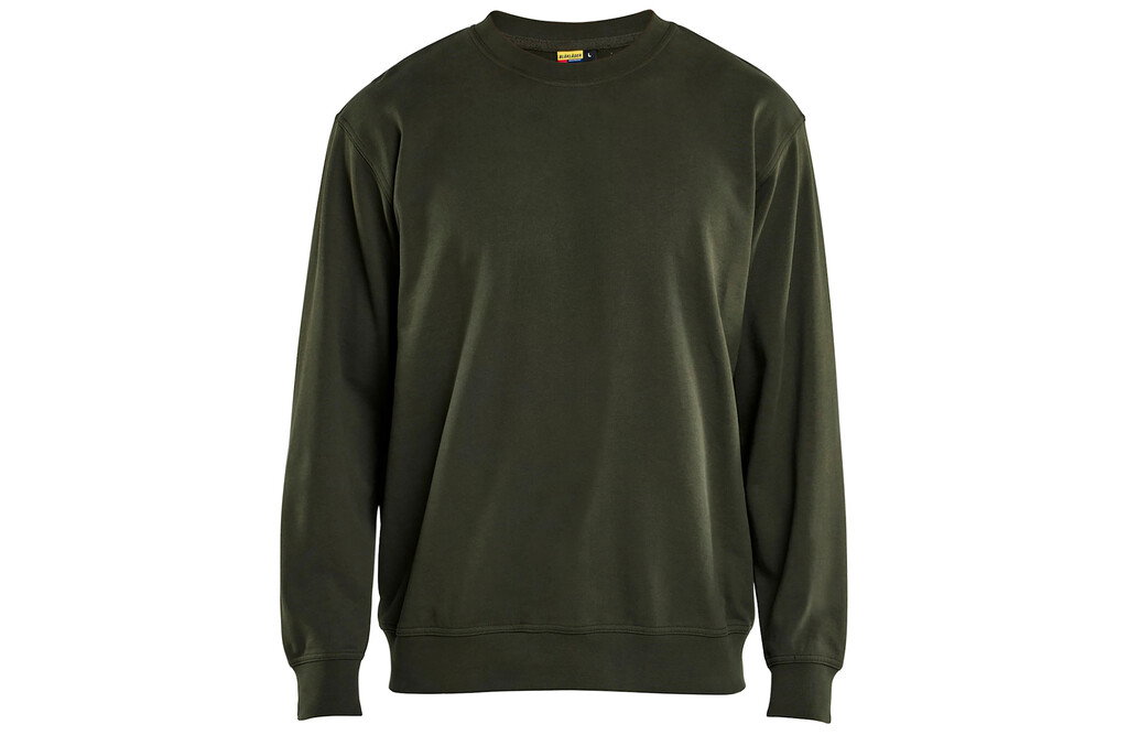 Blåkläder Sweatshirt grün Gr. XL, 100% Baumwolle