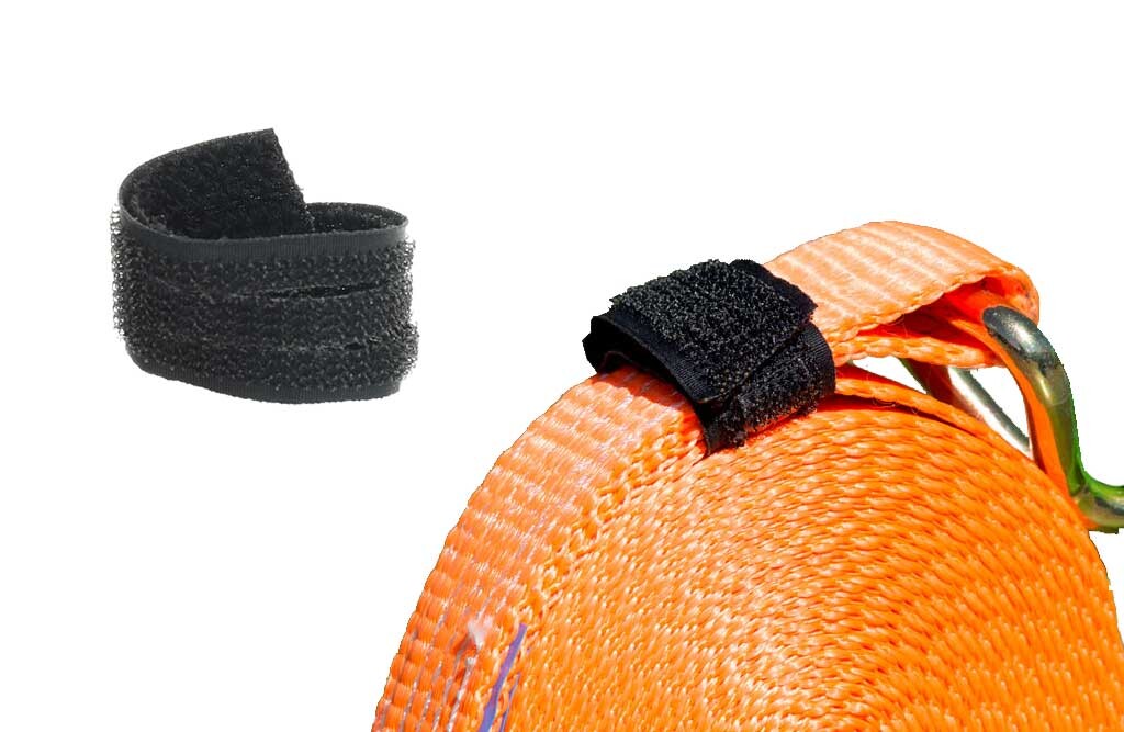 10x Klettverschluss für Zurrgurte 