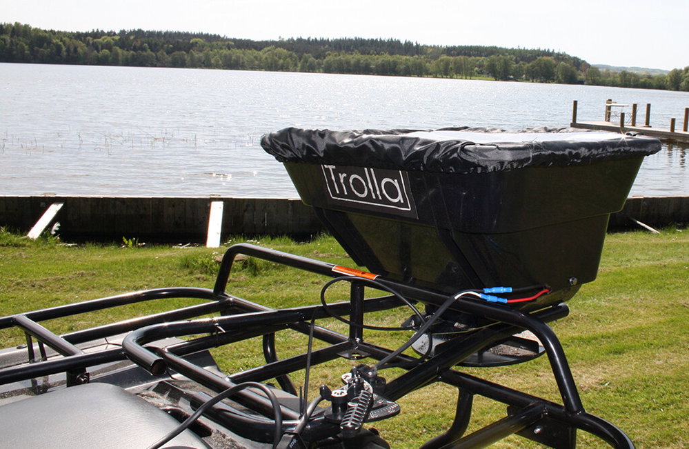 Elektrischer Streuer 36 Liter für Quad & ATV | Trolla