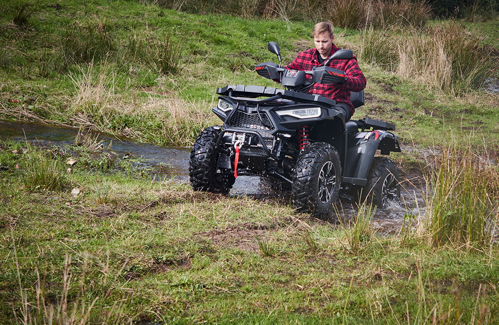 Linhai Promax Quad 500-2D EFI 4x4, T3b Straßenzulassung