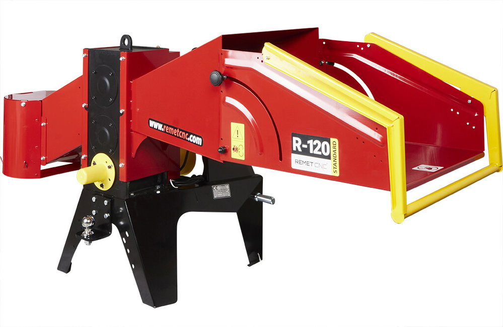 Holzhacker Modell R-120 PTO, Walzenhacker Traktor | Remet