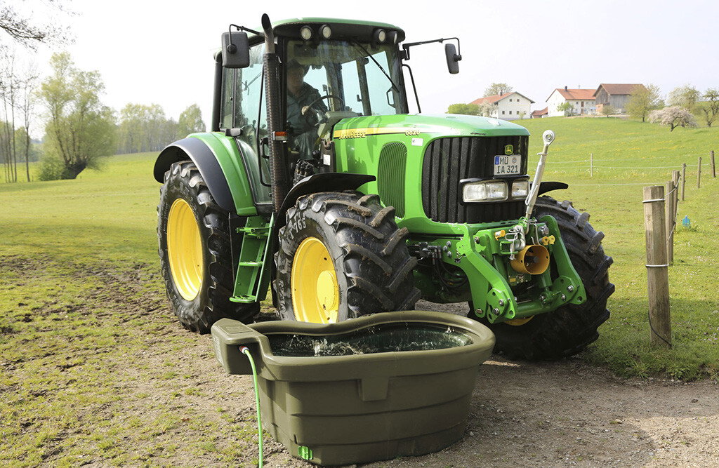 Weidetränke 550 Liter mit Ablauf | KERBL