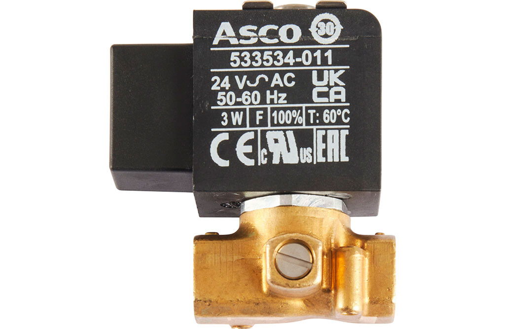 Asco-Magnetventil mit Stecker