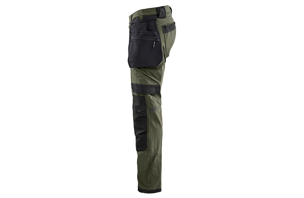 Blåkläder Handwerkerhose, olivgrün-schwarz - 4XL
