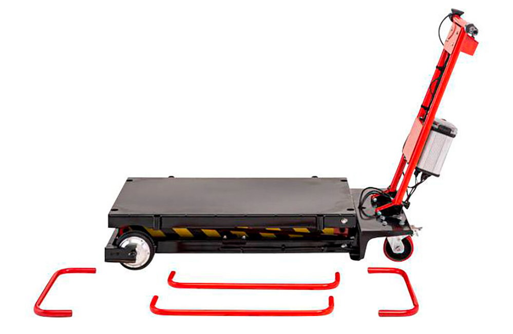 Elektrischer Hubtischwagen 300kg, 150cm Hubhöhe