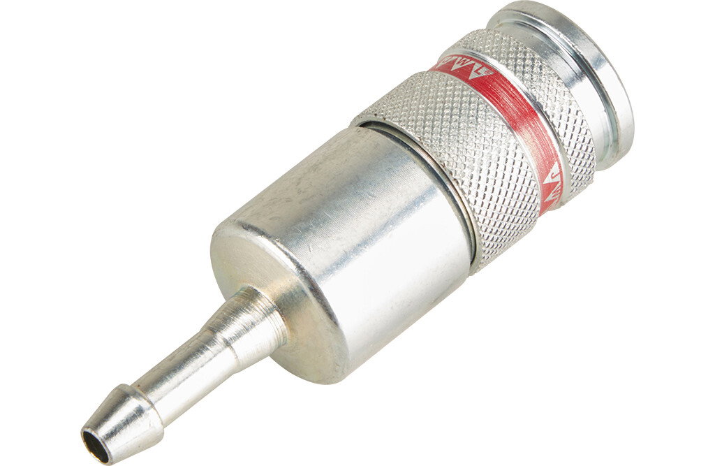 JWL Euro-Kupplung 1/4" mit Schlauchanschluss