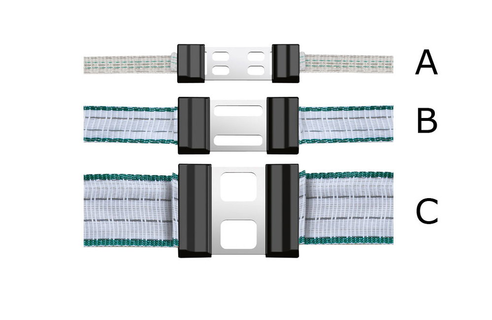 Bandverbinder "Litzclip®" für Weidezaunband 