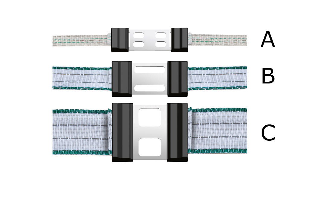 Bandverbinder "Litzclip®" für Weidezaunband 