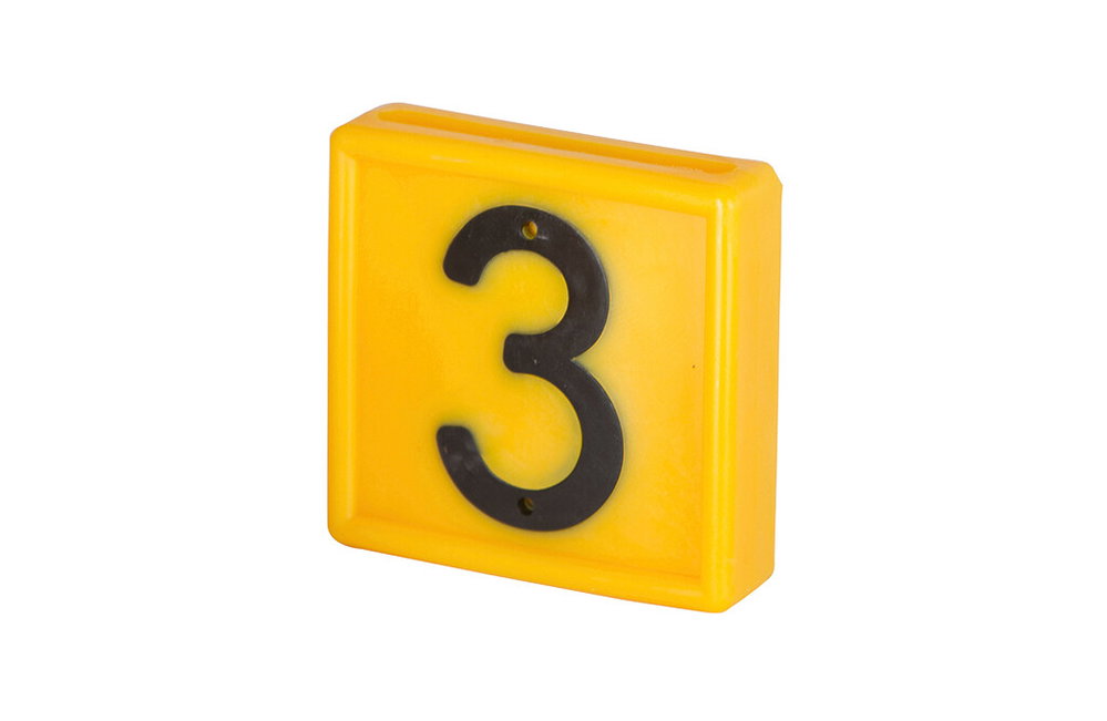 Nummernblock 1, 10 Stk.