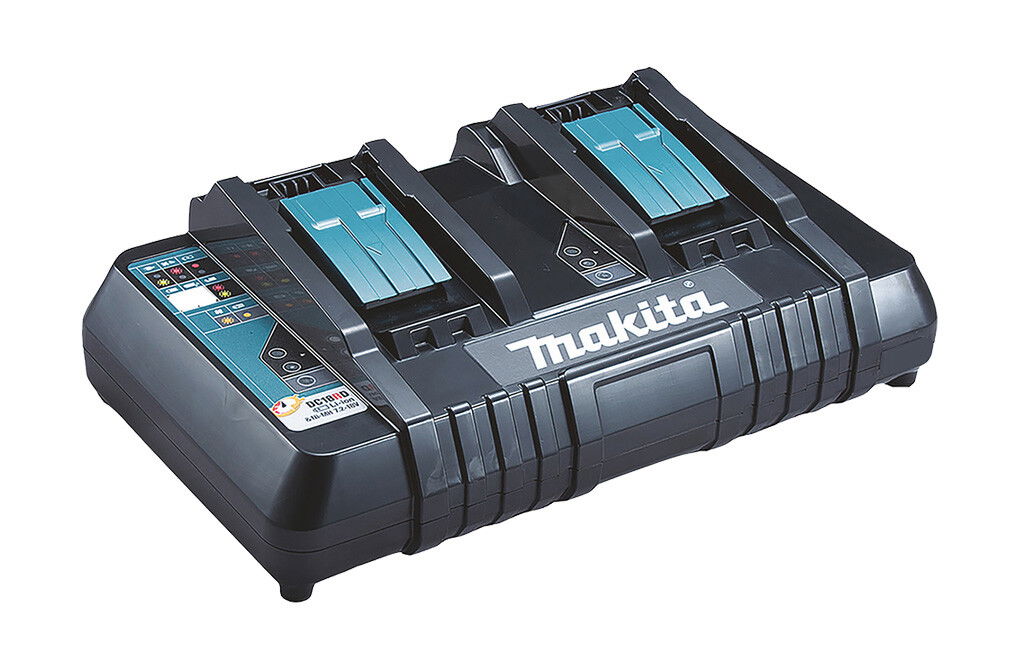 Makita DC18RD Doppel Ladegerät Li-Ion mit USB 14,4-18V