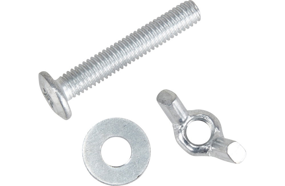 Schraube, M6x35, mit Flügelmutter