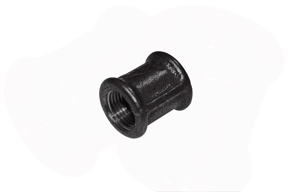 Schwarze Muffe, 1"