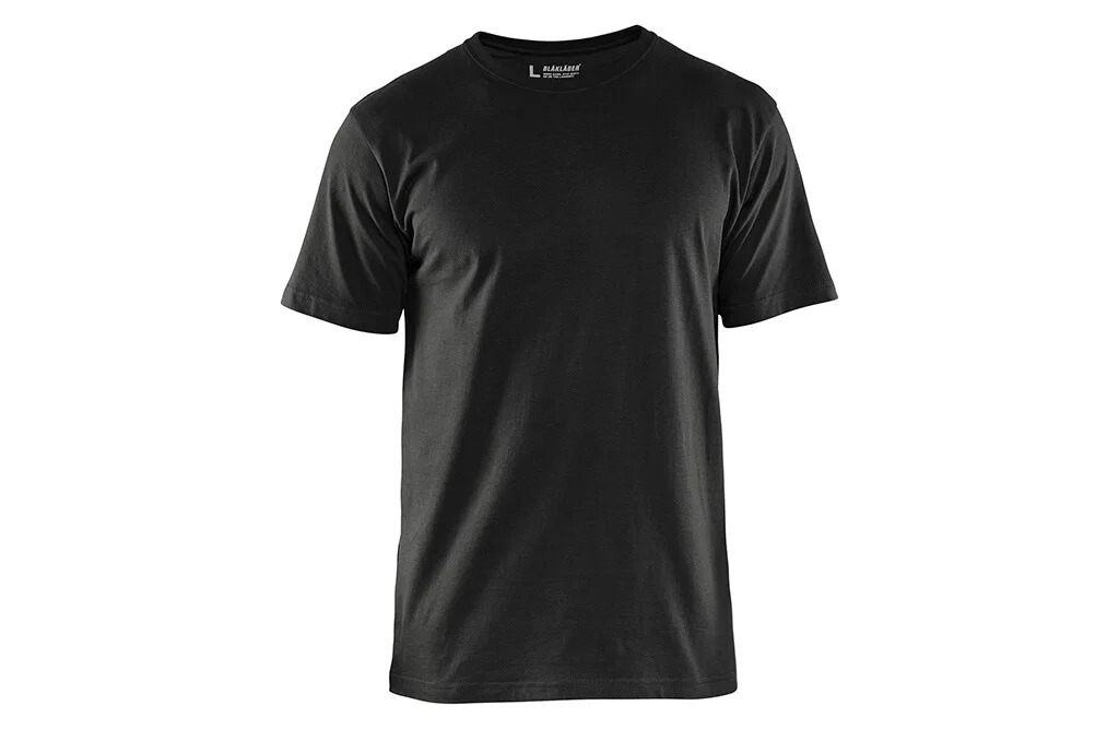 Blåkläder T-Shirt Baumwolle, schwarz