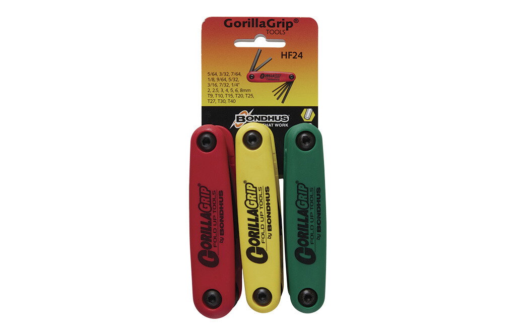 Bondhus Sechskant Stiftschlüssel 3er Set GorillaGrip