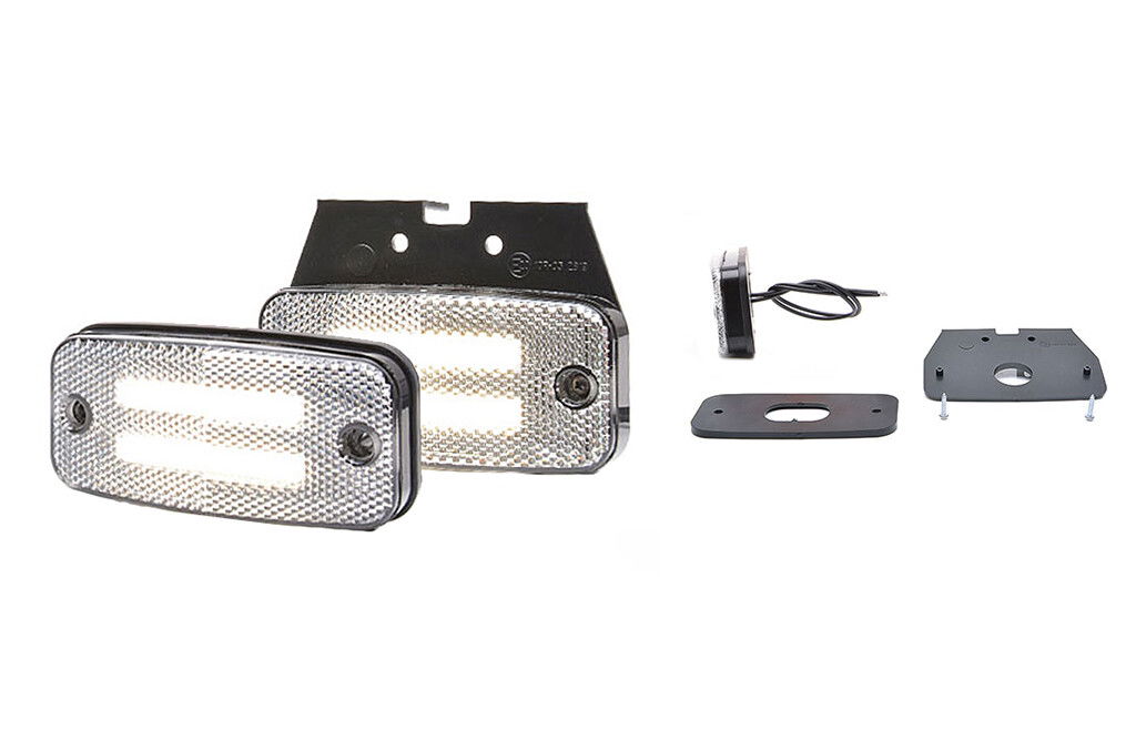 LED-Positionsleuchte 12V/24V, 8xLED, inkl. 22cm Kabel