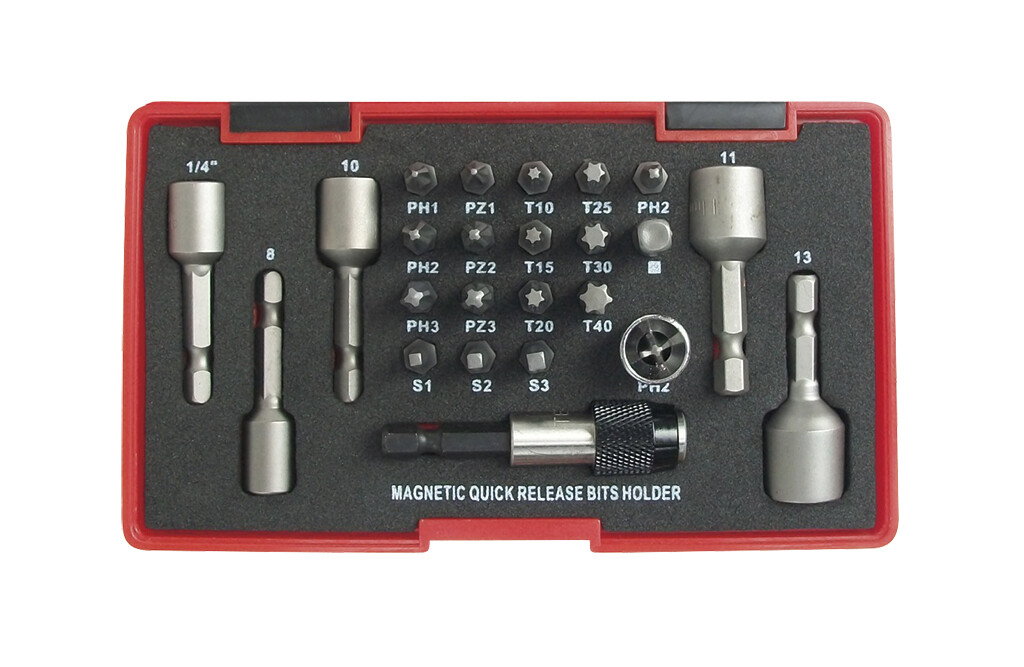 Tecos Bitsatz, 1/4"