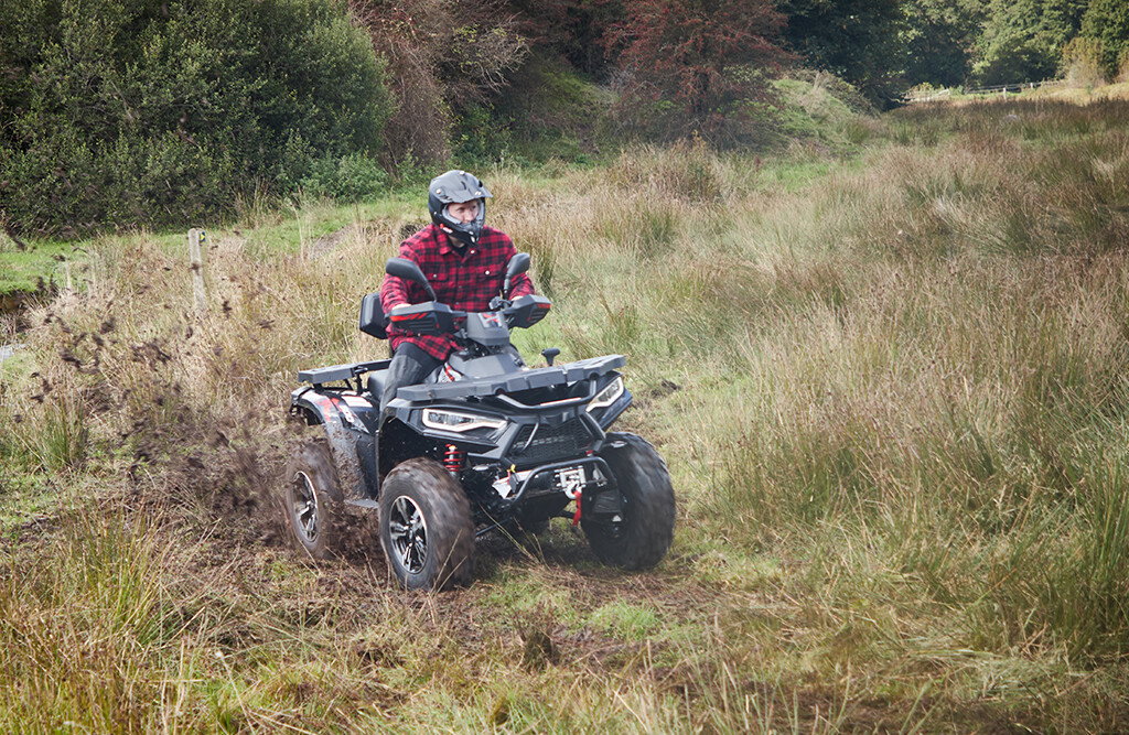 Linhai Promax Quad 500-2D EFI 4x4, T3b Straßenzulassung