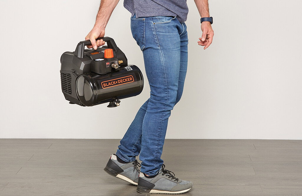 Black & Decker Kompressor 1 PS 6 Liter