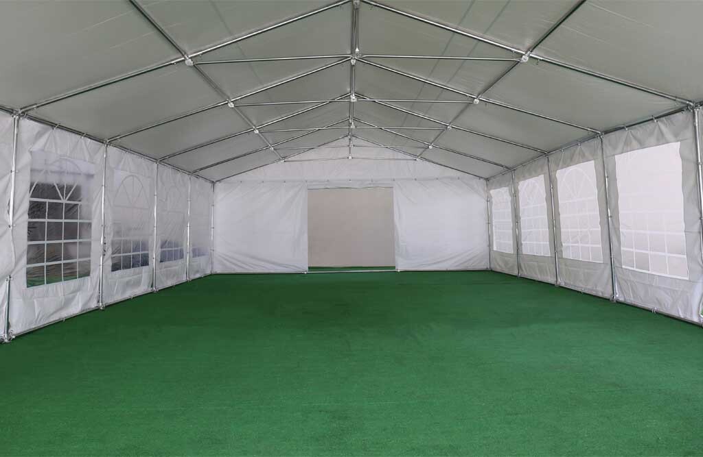 Partyzelt 6x12 m, PVC-Dachplane 500 g/m