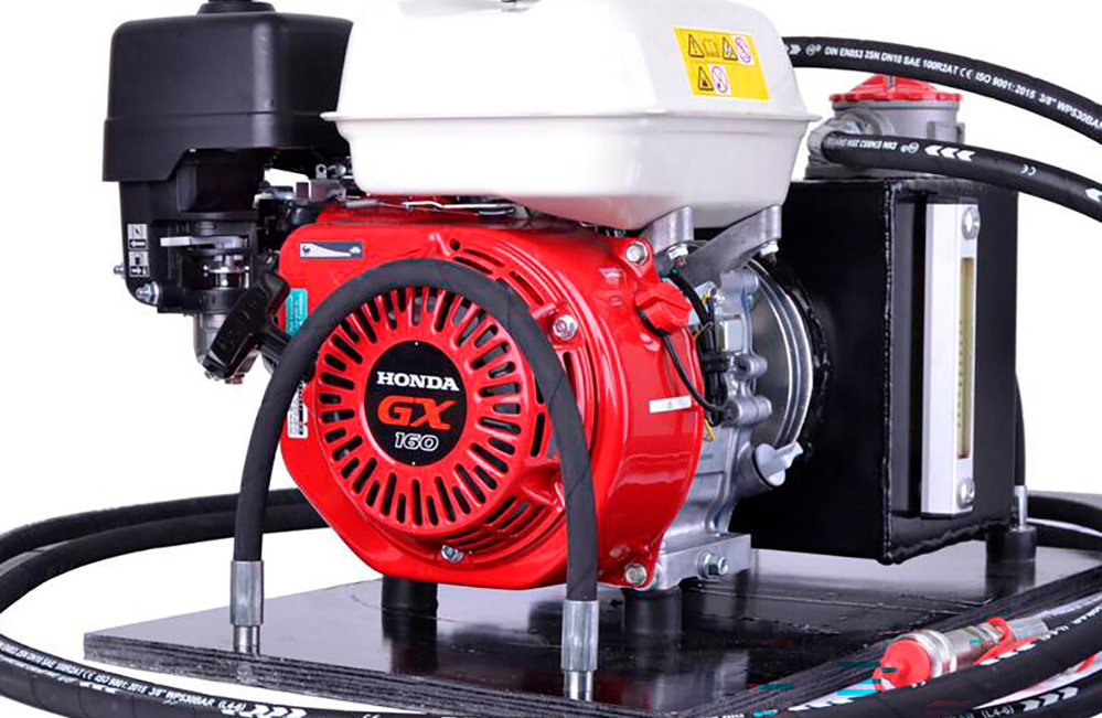 Hydraulikaggregat mit Honda GX160 Benzinmotor