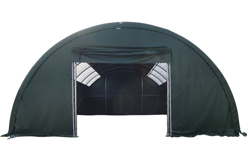 Rundbogenhalle 9,15 x 12 x 4,5m PVC 610 g/m² 