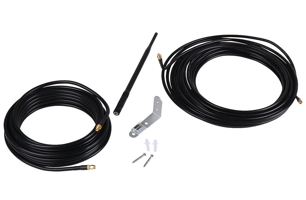 Luda Kabel, 18 m - mit 7 dBi Antenne