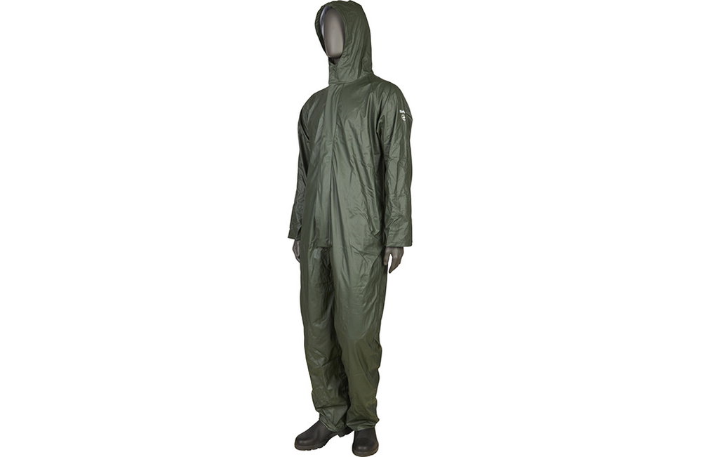 PU-Overall, olivgrün, 3XL