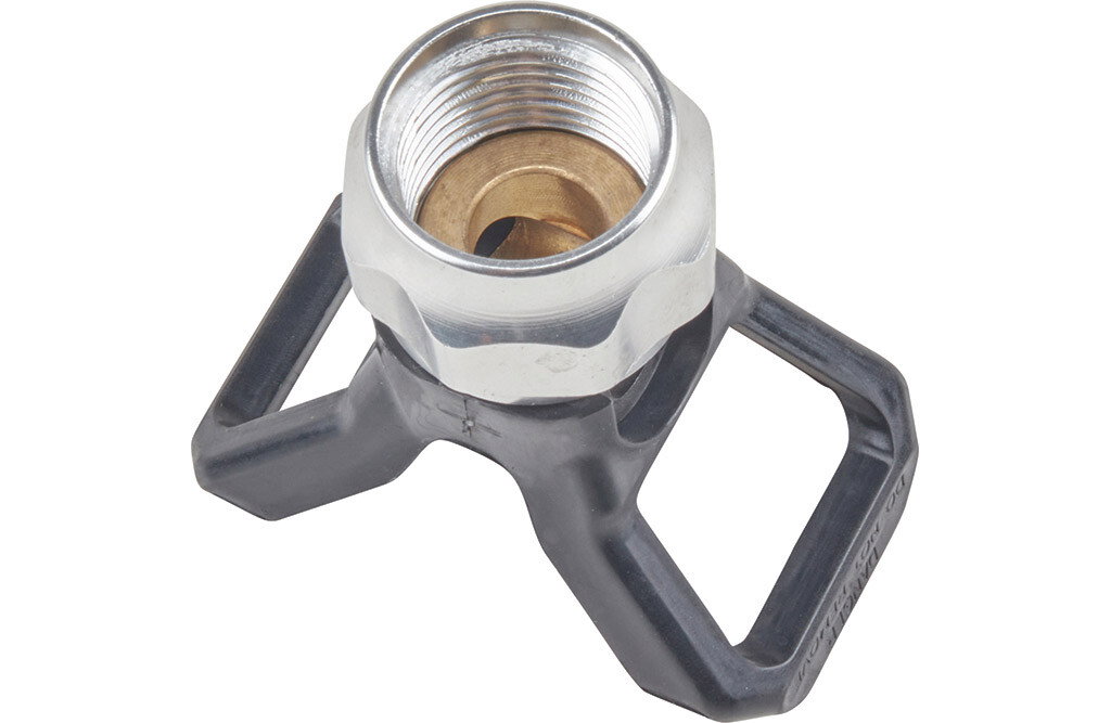 Düsenhalter, schwarz, Aluminium