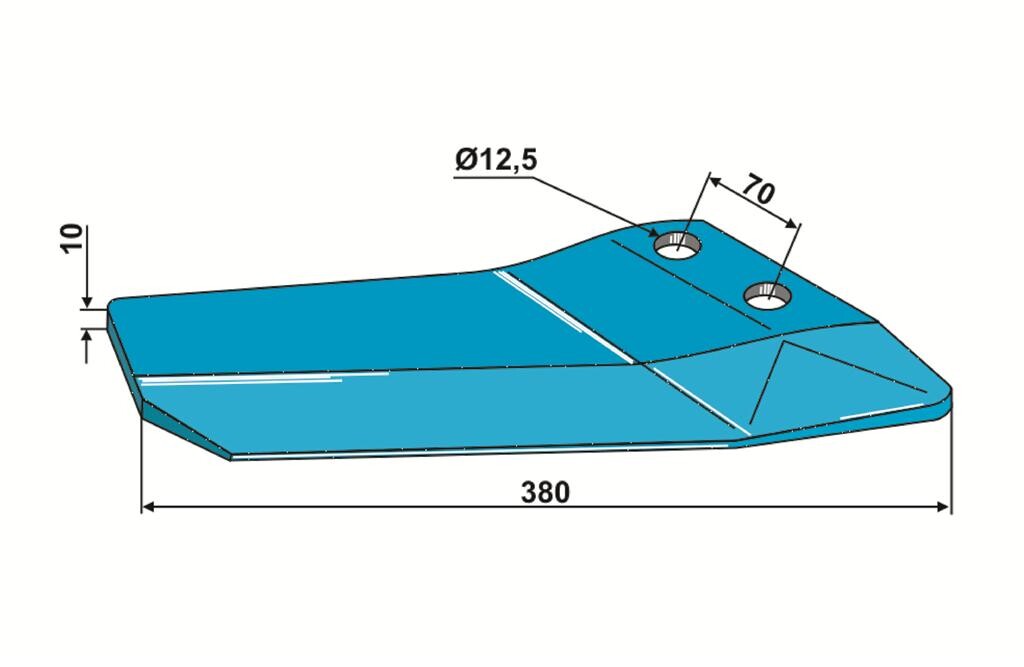 Lemken Smaragd Flügel, rechts
