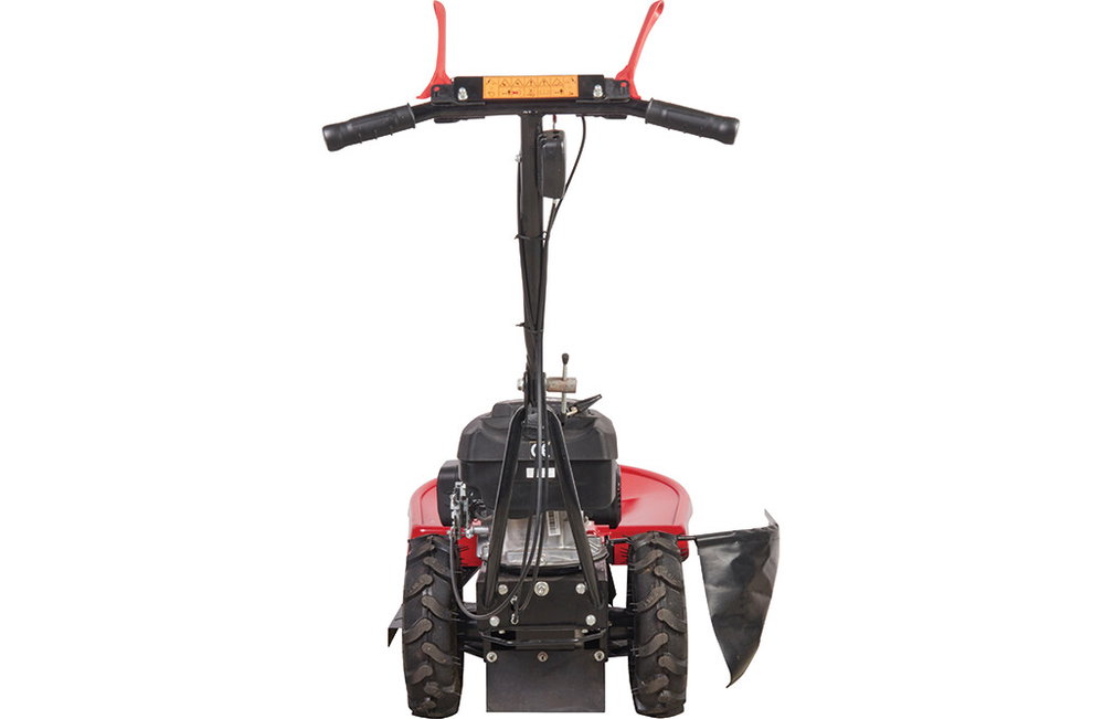 Benzin Hochgrasmäher 58 cm, Kreiselmäher mit 4x Wendemessern