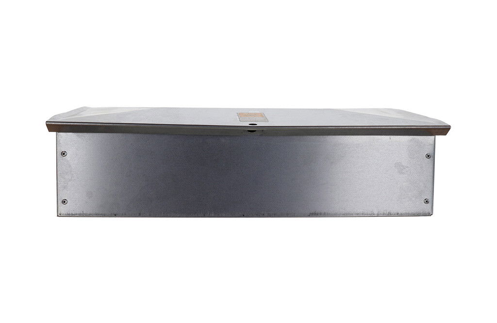 Ratten Köderbox 42x20x12cm, aus verzinktem Stahl