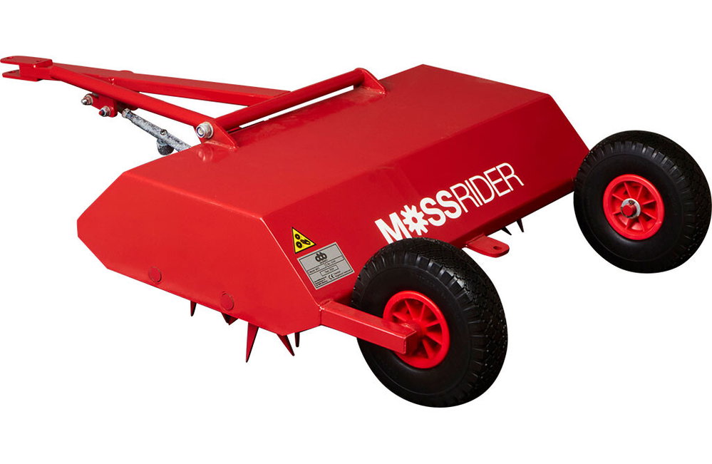 Anhängevertikutierer für Rasentraktor 75cm | Mossrider M75